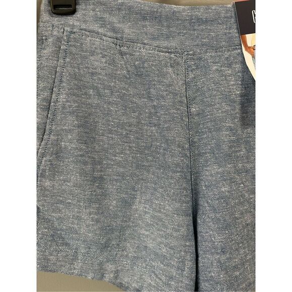 NWT GAP Linen blue chambray shorts Size XS - Picture 5 of 8